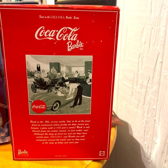 Collectors Edition Coca Cola Barbie NIB - Picture 2 of 5